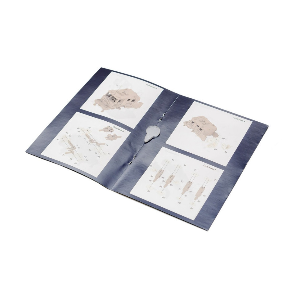 Дерев'яний 3D конструктор "Пожежна машина" Puz-00921, 318 деталей Вінниця - фото 9