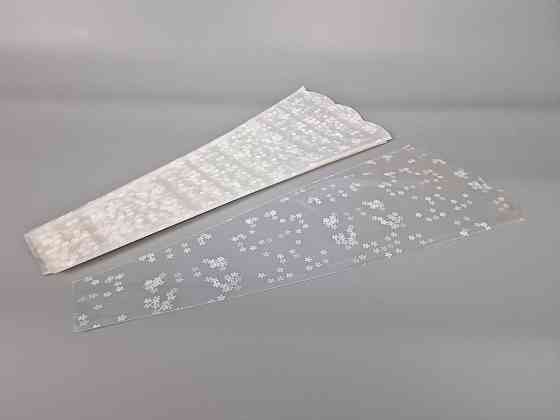 Упаковка конус под цветы h50/ 6низ/20верх узор(100 шт) 158 (5) (100 шт) Харьков