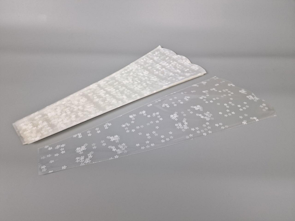 Упаковка конус под цветы h50/ 6низ/20верх узор(100 шт) 158 (5) (100 шт) Харьков - изображение 1