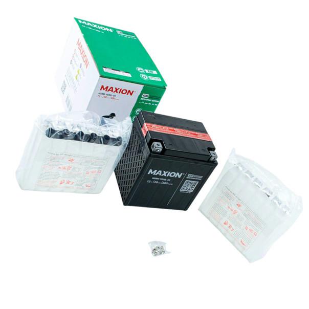 Акб (166х126х176) заливний MAXION (з електролітом) 12V28A Мукачево - фото 1