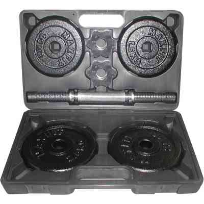 Гантельный набор Toorx 15 кг з кейсом (VAL-15DGN) (931410) Винница