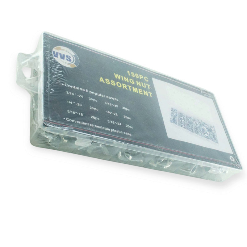 Гайка набор 150 шт М5, М6, М8 барашек Мукачево - изображение 1