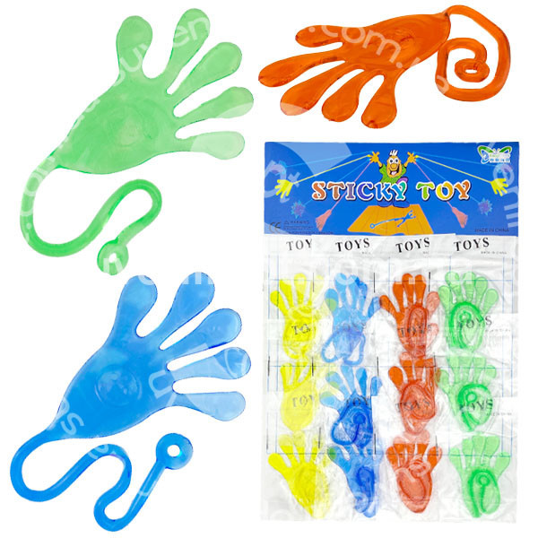 Игрушка лизун липучка Ладошка 20  шт Київ - фото 1