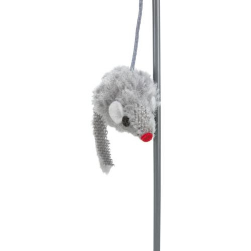 Игрушка Trixie для кошек Сыр с мышкой и тремя мячиками плюш 36х8х26 см Киев - изображение 3