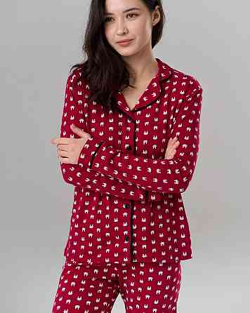 Женский комплект Интерлок - Котики - Family look мама/дочка Nicoletta 96779 S Киев