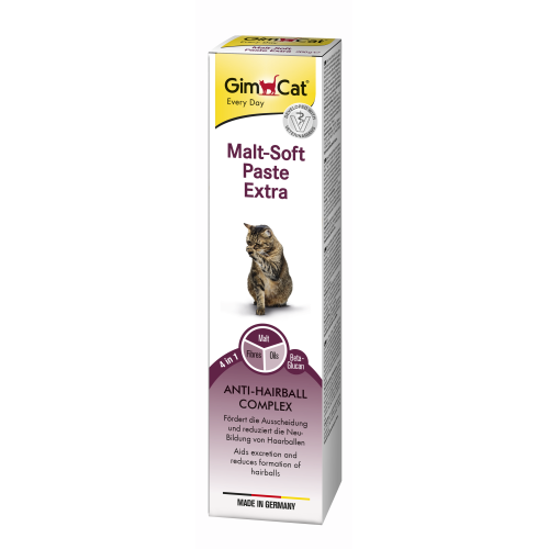 Паста GimCat Every Day Malt-Soft Paste Extra для кошек для вывода шерсти из желудка 200 г Киев - изображение 1
