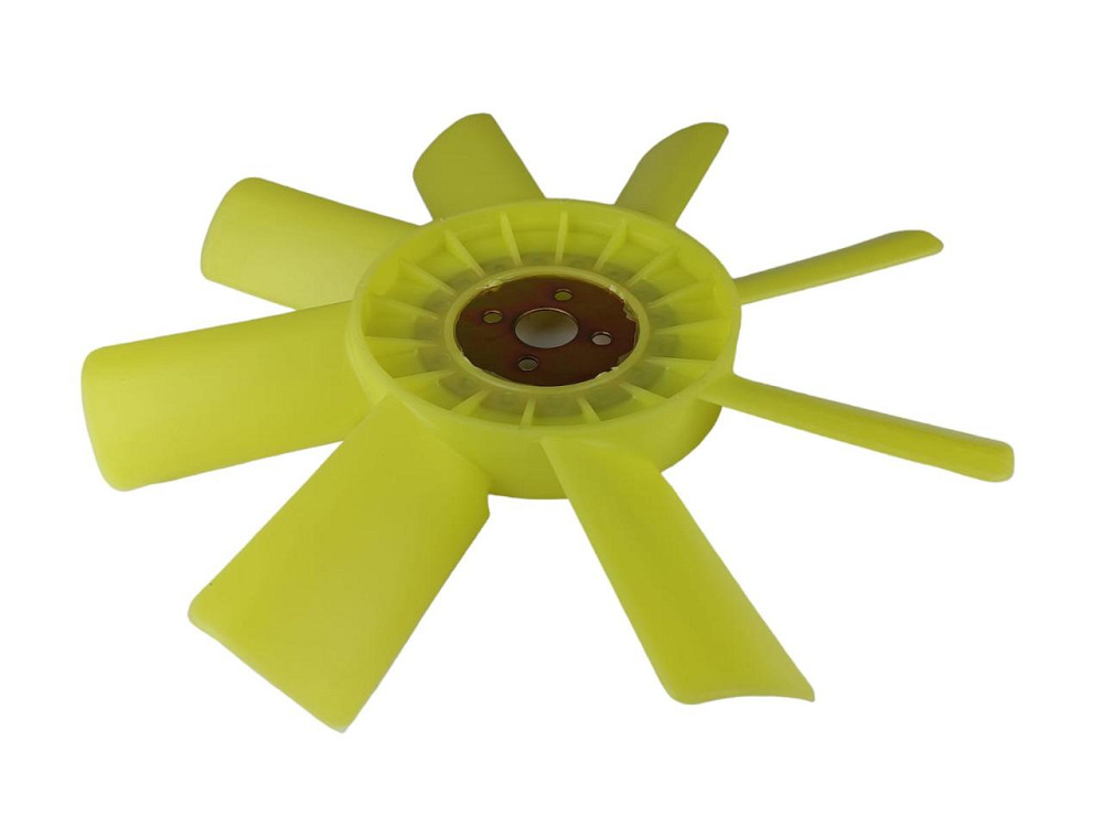 Вентилятор ГАЗ 3302, 2705, 2217 (8 лопатей, жовті) радіатора Мукачево - фото 2