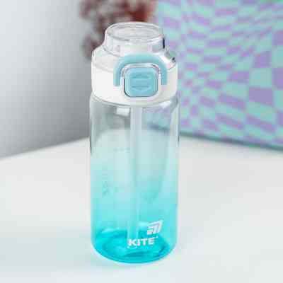 Поильник-непроливайка Kite 600 мл, блакитна (K25-1212-2) Винница