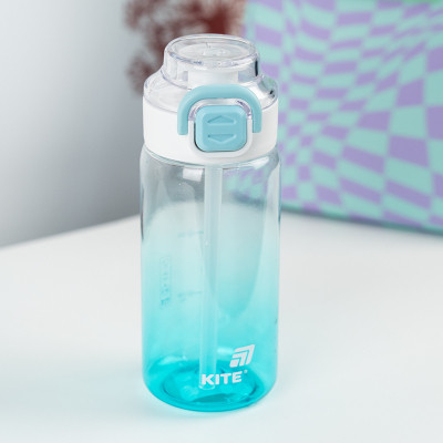 Поильник-непроливайка Kite 600 мл, блакитна (K25-1212-2) Винница - изображение 6