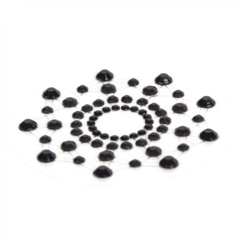 Наклейки для грудм Bijoux Indiscrets Mimi - Black Sex Aura Киев - изображение 2