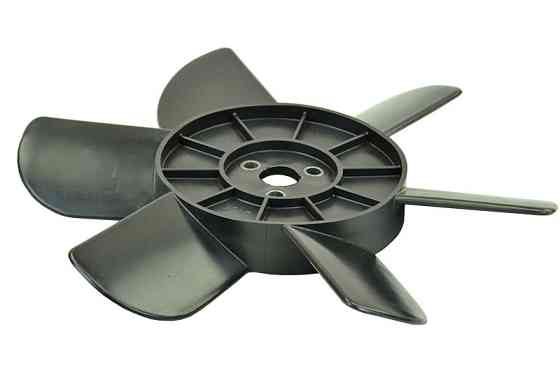 Вентилятор 2101, 2102, 2103, 2104, 2105, 2106, 2107, 2121 (6 лопастей, черные, металл втулки) радиатора Мукачево