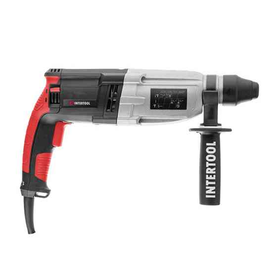 Перфоратор INTERTOOL WT-0172, 1,0 кВт, 3,2 Дж, 0-1300 об./хв, 0-5100 уд./хв — трирежимний мережевий перфоратор Львів