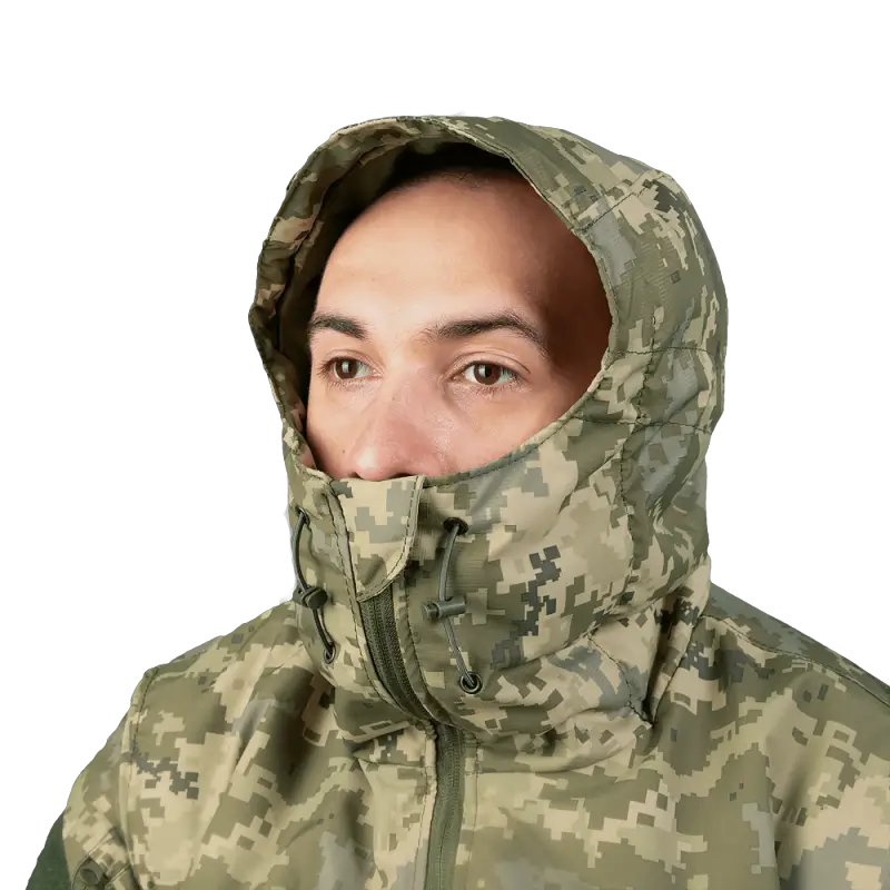 Зимовий чоловічий костюм Cyclone NordStorm MM14 (6619) куртка та штани (Піксель) M Вінниця - фото 8