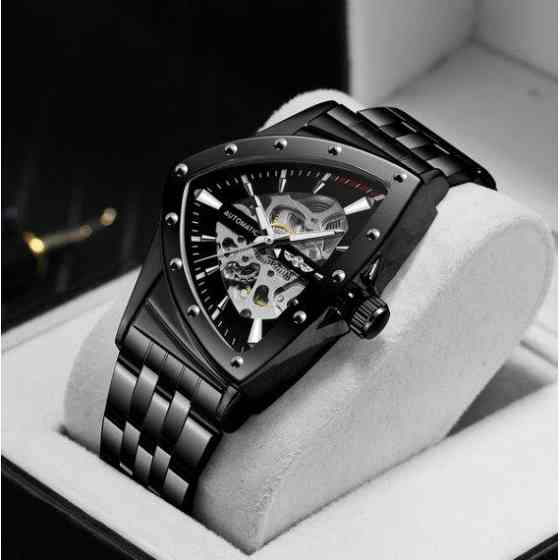 Годинник чоловічий наручний Winner Future (Чорний) Київ