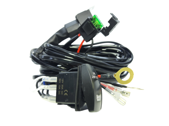 Універсальна проводка StarLight №6 для фар робочого світла 5,6м 120W кнопка ON-OFF Toyota (1 режим) + реле 12V Харків