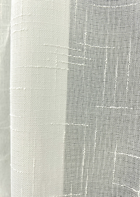 Кухонная арка VR-Textil № 000к лен с бахромой бежевый с золотистым 270х120 см (51-264) Киев - изображение 7