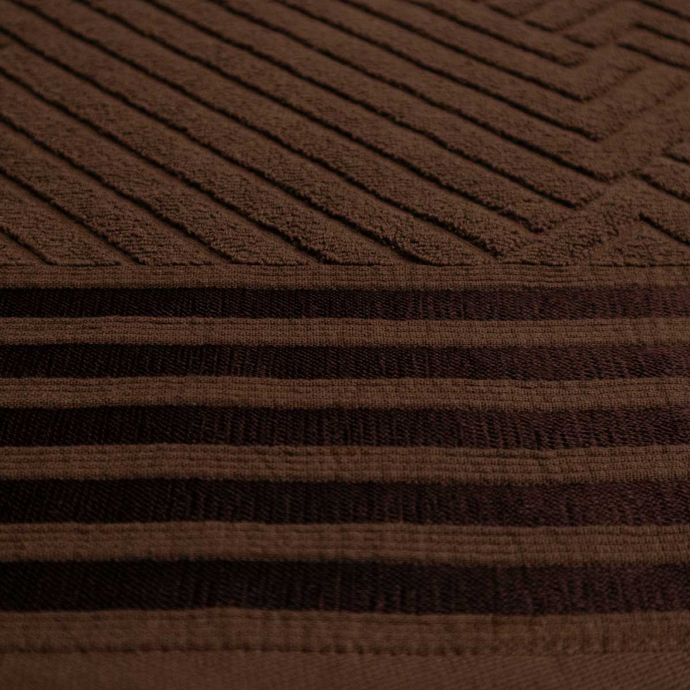 Комплект махровых полотенец SOFT 2шт GM Textile 50х90см, 70х140см 500г/м2 (Коричневый) Сумы - изображение 7