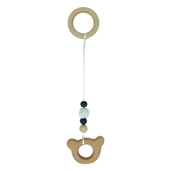 Детский деревянный грызунок 