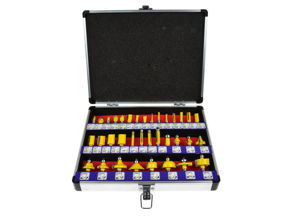 Набір фрез деревини "GeKo" комплект 35 штук Киев - изображение 2