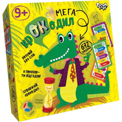 Настольная игра Danko Toys Мега Крокодил, украинский (CROC-03-01U) Винница - изображение 1
