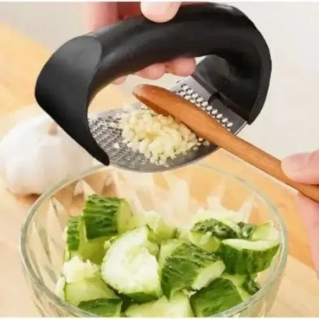 Прес для тиснення часнику GARLIC PRESS, легко миється, стильний дизайн Одеса - фото 3