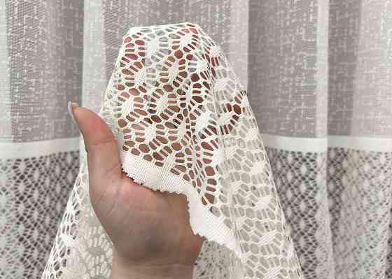 Тюль VR-Textil 2019т Жакард Молочний 400х270 см (42-1088) Київ