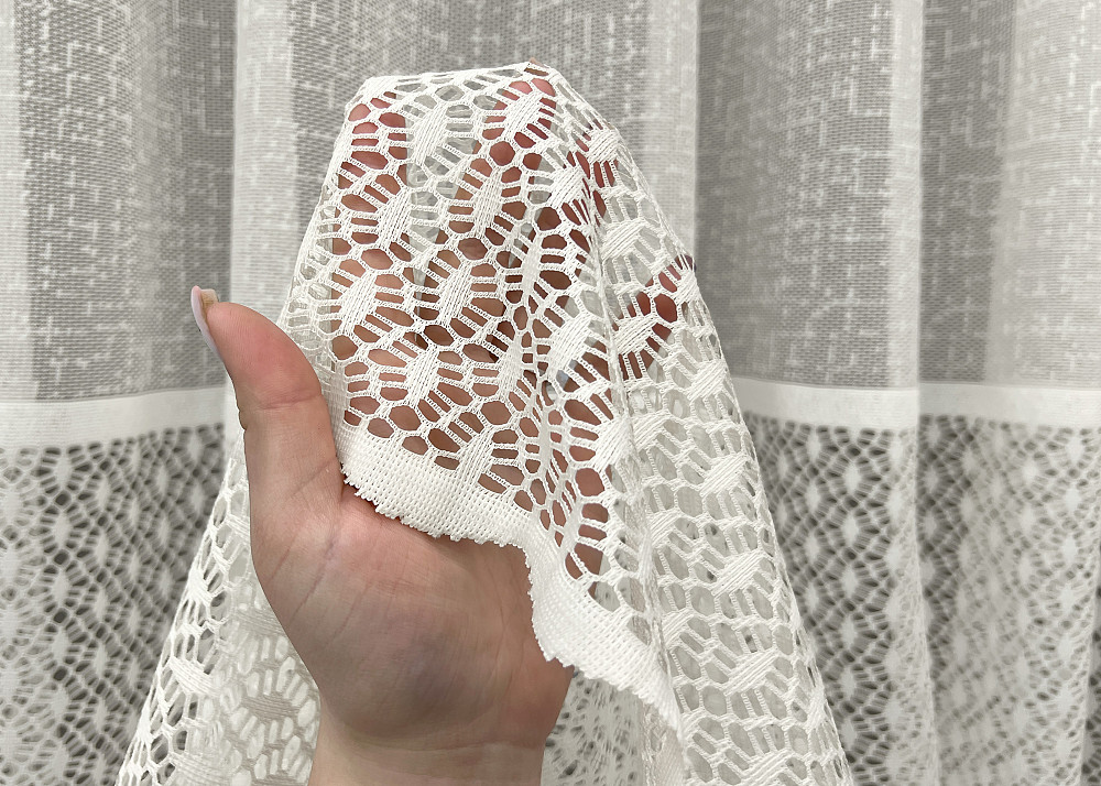 Тюль VR-Textil 2019т Жакард Молочний 400х270 см (42-1088) Київ - фото 6