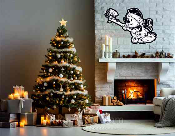 Декоративне настінне Панно «Сніговик», Декор на стену Київ