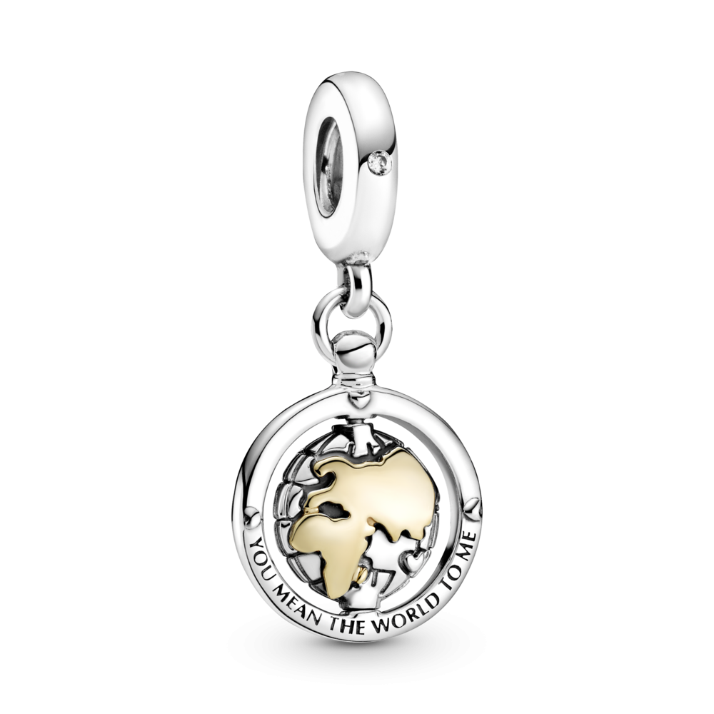 Серебряный шарм Пандора  