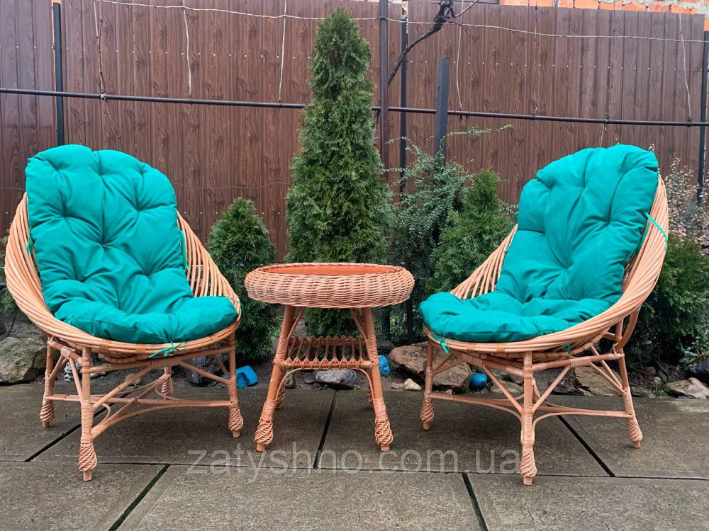 Мебель плетеная, набор из лозы Киев - изображение 5