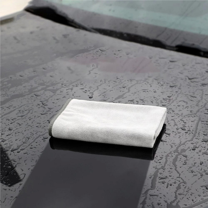 Мікрофібра Baseus Easy Life Car Washing Towel CRXCMJ-A0G (Сіра, 40х80 см) Николаев - изображение 6