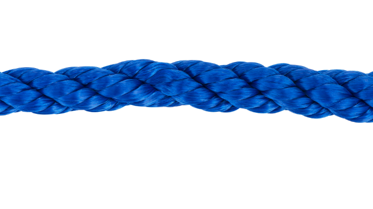 Веревка Polyester 3 Strand Rope 8Mm*30M Blue Киев - изображение 2