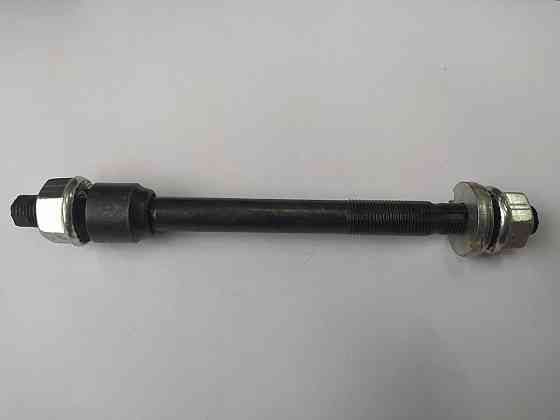 Вісь колеса заднього велосипедна (L-155mm) (чорна) Мукачево