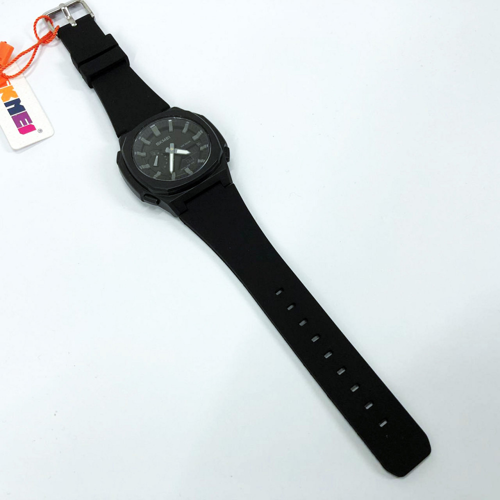 Стильные статусные наручные часы стрелочные SKMEI, Часы наручные мужские стильные модные красивые AB-46 Львов - изображение 7