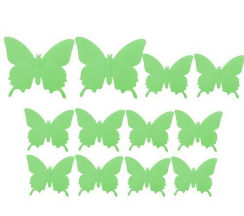 Блакитні метелики для декору будинку - 12шт. Київ - фото 2