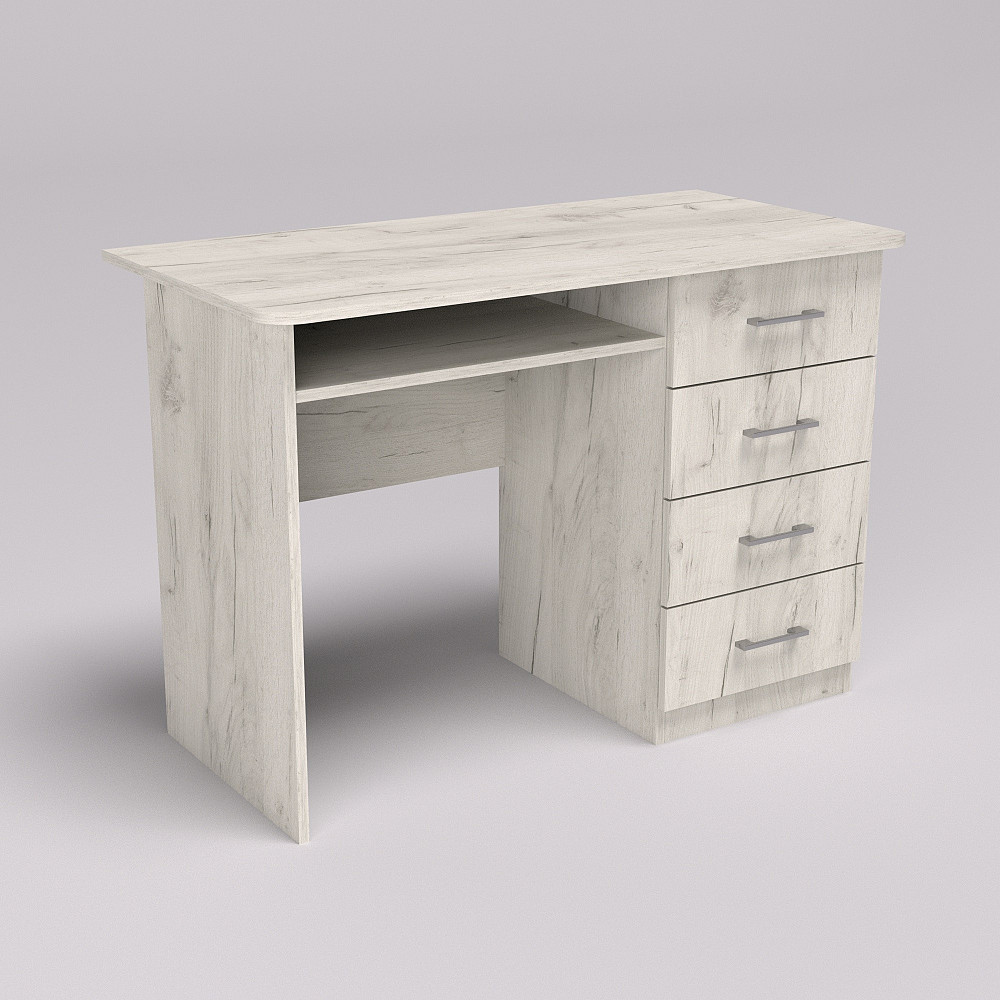 Стіл письмовий СП-1 №11, Дуб Крафт Білий, 1100/550/760 Львів - фото 2