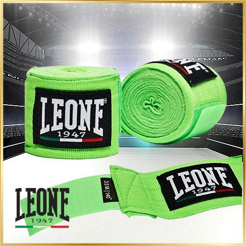 Боксерский бинт Спортивные бинты для бокса Боксерские бинты для рук Защитные боксерские бинты Leone Green 3,5 Киев - изображение 1