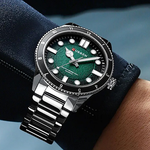 Curren 8450 Silver-Green Київ - фото 4