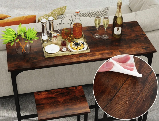 Барный стол со стульями для кухни и гостиной в стиле Loft комплект мебели Hoobro Киев - изображение 7