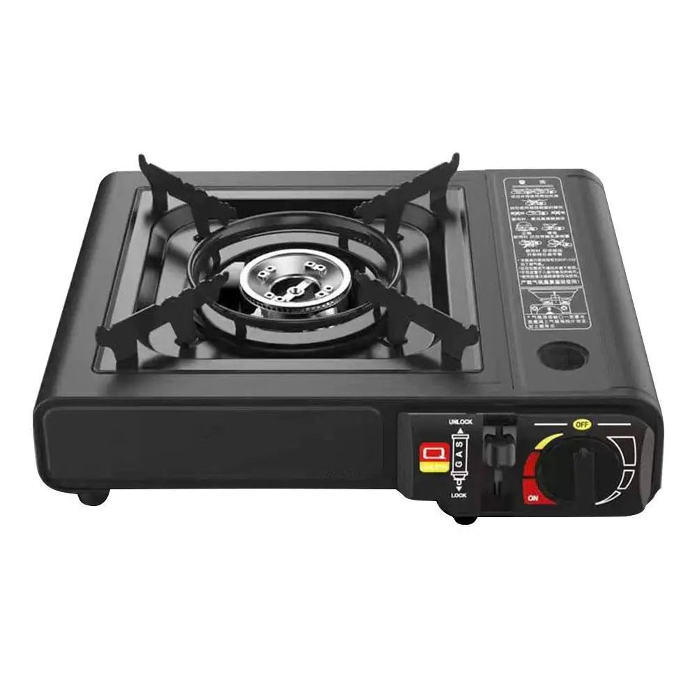 Портативна одноконфоркова газова плита BDZ-155-A / Туристична похідна плита на 1 конфорку Київ - фото 3