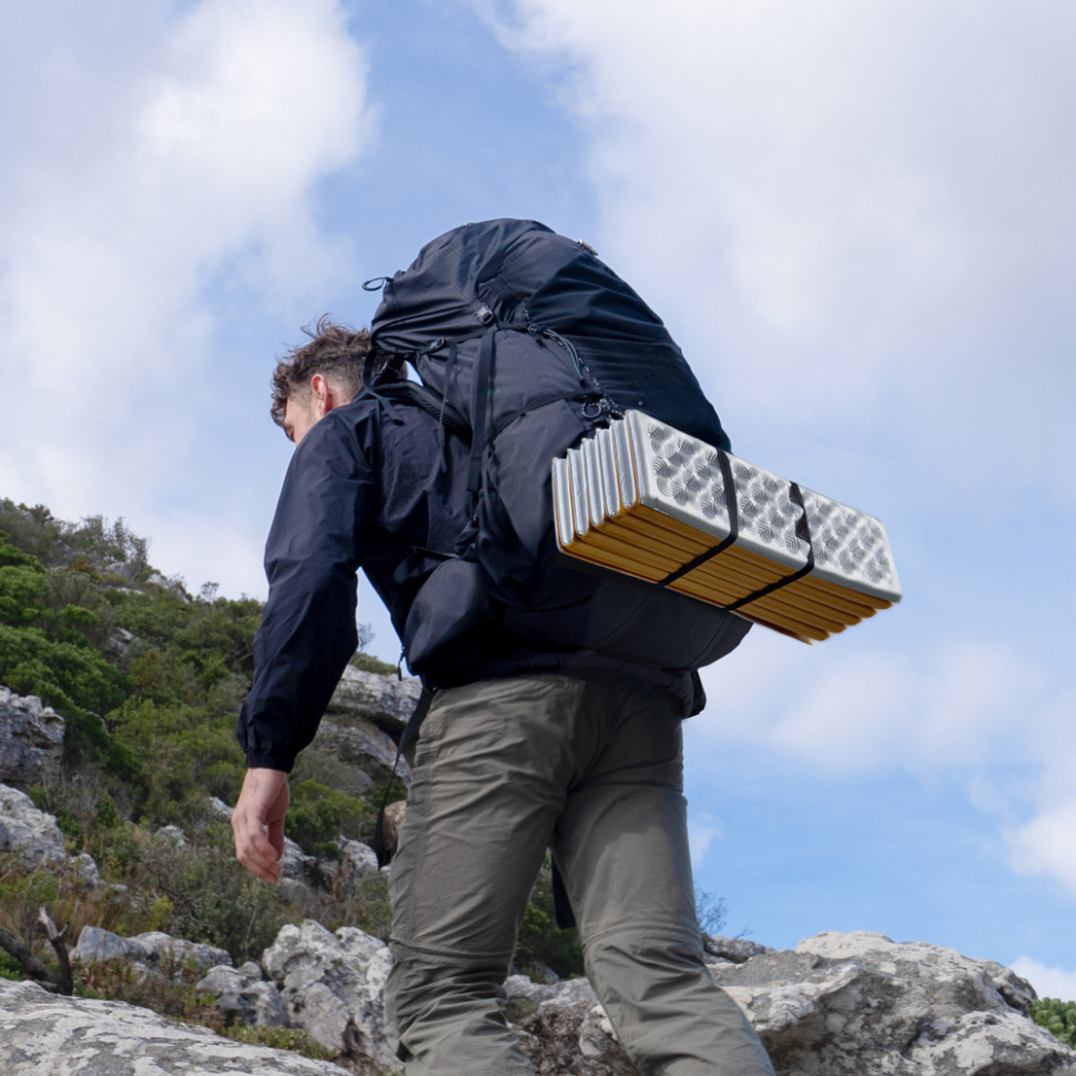 Килимок складний IXPE Naturehike CNK2550WS030, алюмінієва плівка, 18 мм, оливковий-зелений Київ - фото 9