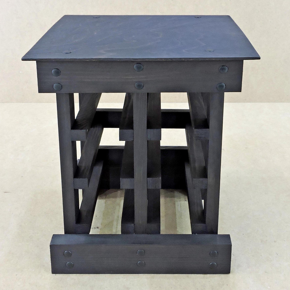 Настільна винна полиця "Кобтон" венге Миколаїв - фото 2