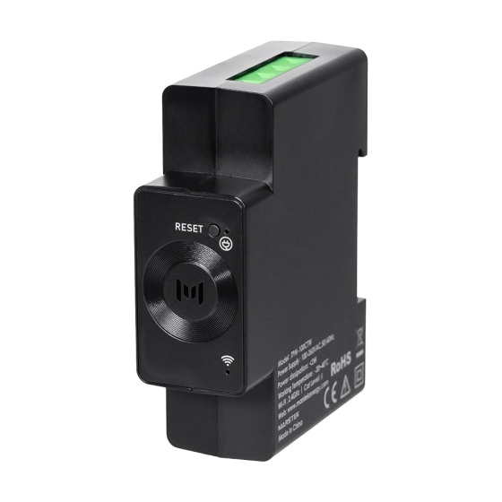 Умный трехфазный счетчик Marstek CT002 монтаж на DIN-рейку Черный Винница