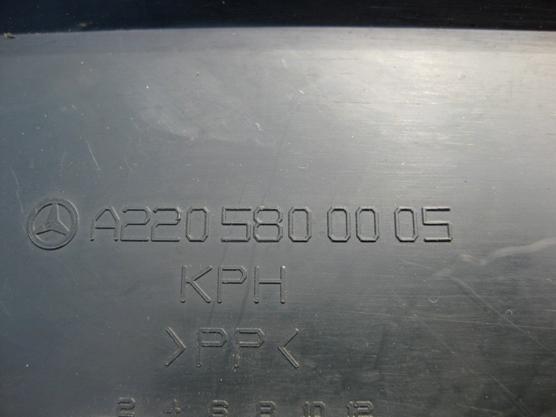 Mercedes-Benz  A2205800005 Пінопластовий вкладиш - органайзер для інструментів у запасне колесо CL C215 S-Class W220 Одеса - фото 3