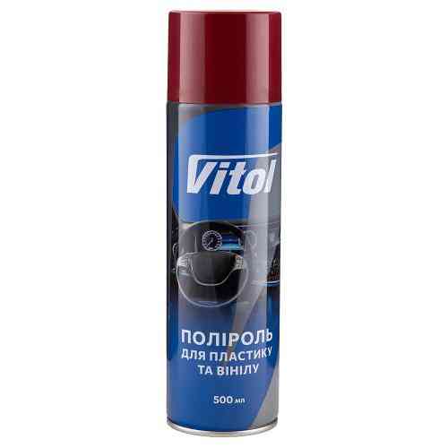 Поліроль для пластику та вінілу Vitol 500мл Вишневий адреналін Львів