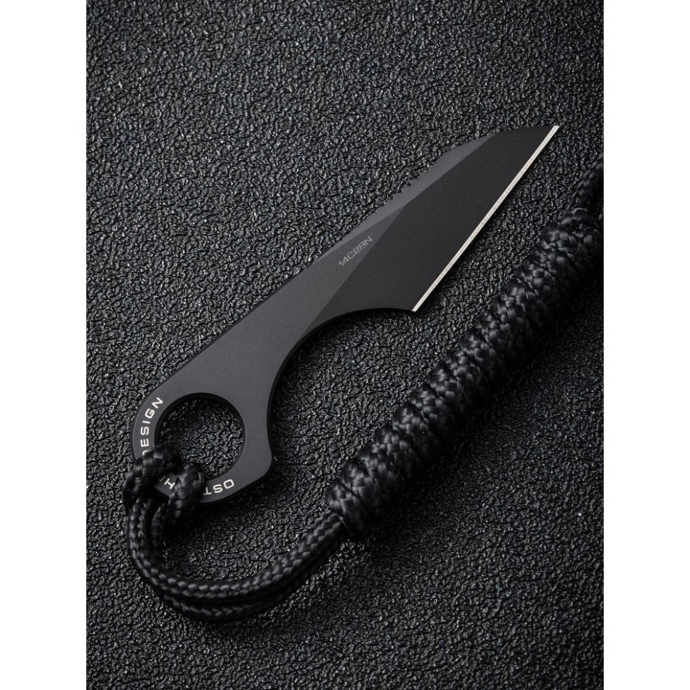 Ніж фіксований тактичний  Civivi Gramis, (2.6 см) 14C28N чорний Київ - фото 12