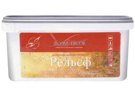 Декоративна штукатурка Ircom Decor Рельєф 15 кг Киев