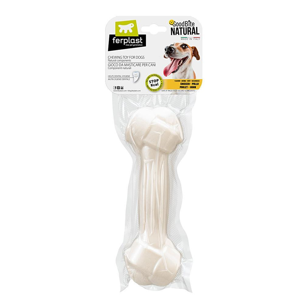 Жевательная косточка для собак с ароматом курицы Ferplast GoodBite Natural Chicken (Ферпласт ГудБайт Нэчурал) XL - 250 гр. - 20,5 x 6,6 x h 3,2 cm Запорожье - изображение 1