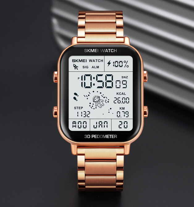 Skmei 1888RG Rose Gold SBR Киев - изображение 4