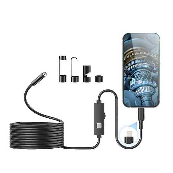 Wi-Fi эндоскоп с камерой 8мм, 10м кабель для Android/Windows Киев